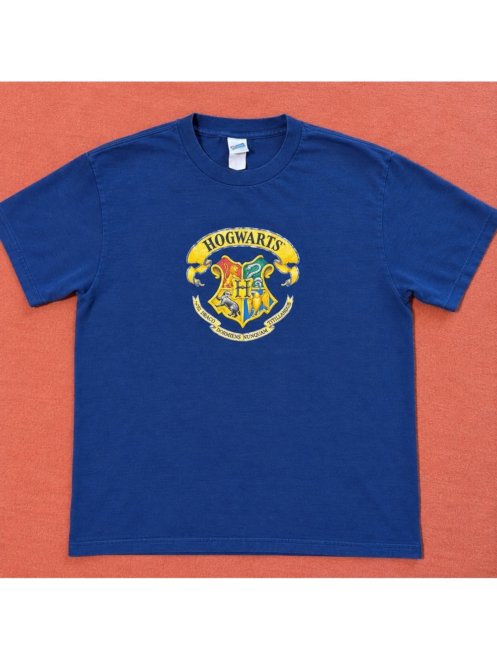 Men's Vintage 2000's Harry Potter Navy Blue Tee Shirt fits like medium